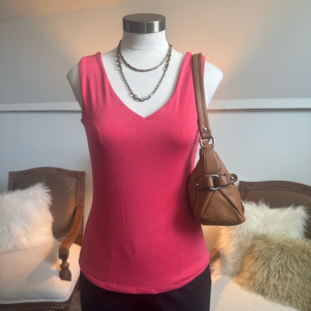 Cache Pink Sleeveless Top